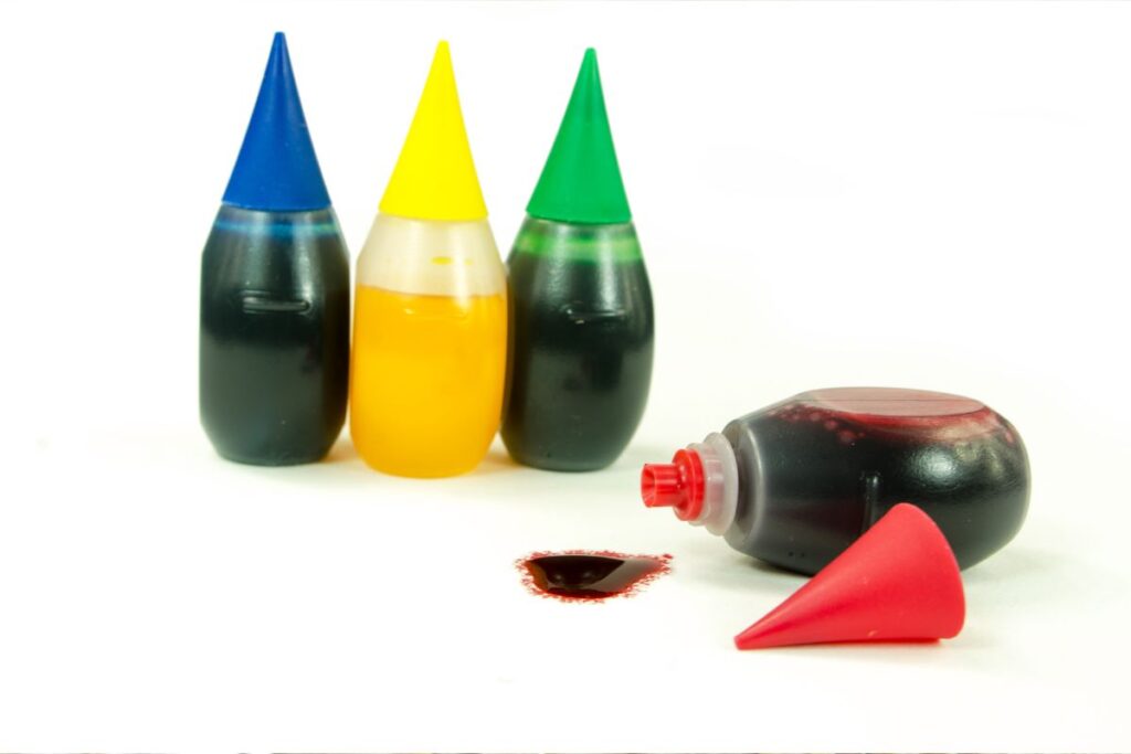 Food dyes in the tiny little colorful squishy bottles are terrible for your health. Use natural foods to color with instead like beet powder or spirulina. 