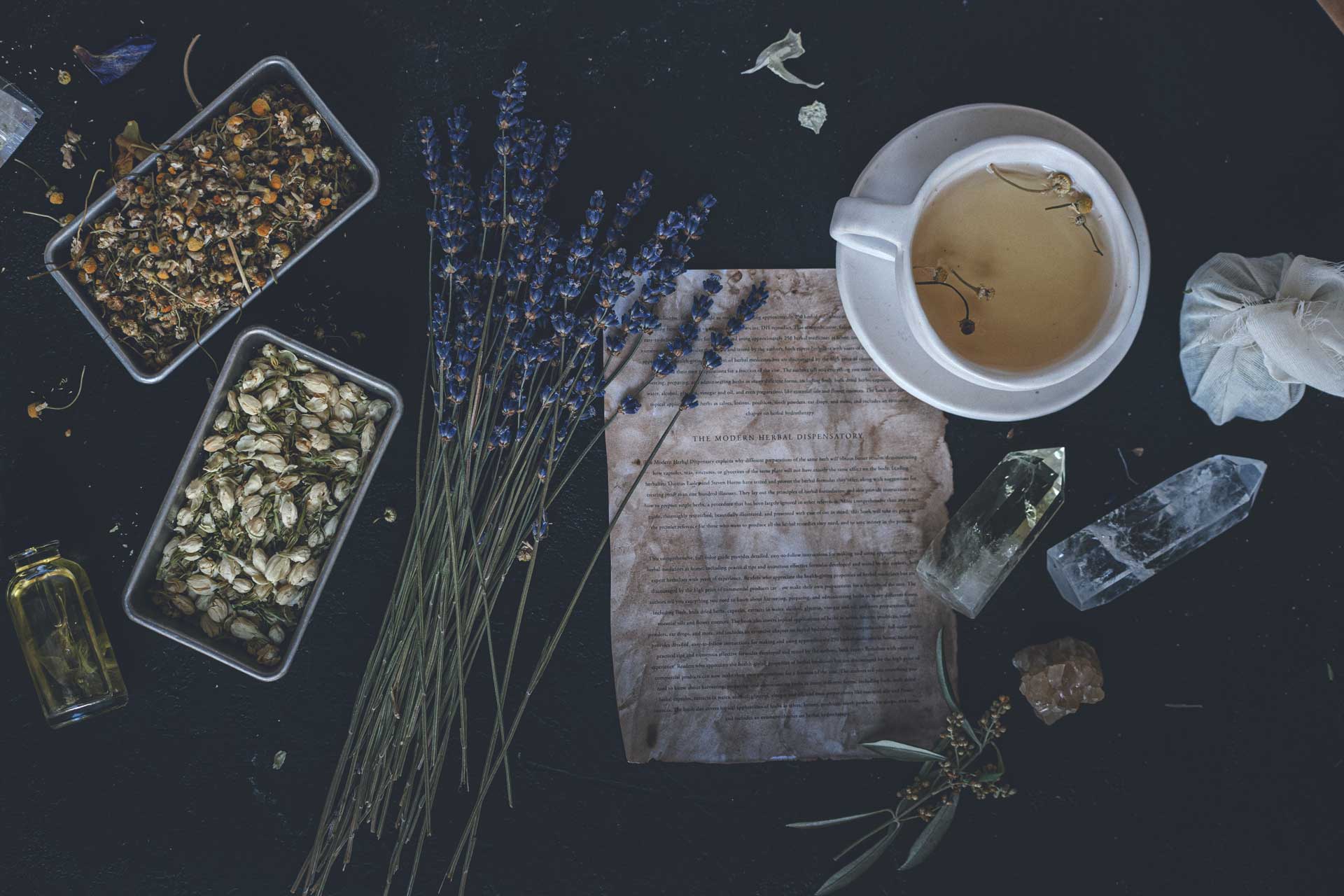 dried flowers, medicinal tea, holistic health, crafting herbal infusions